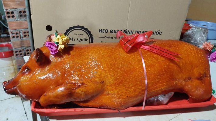 Heo quay cúng tổ nghề tại Quy Nhơn Bình Định