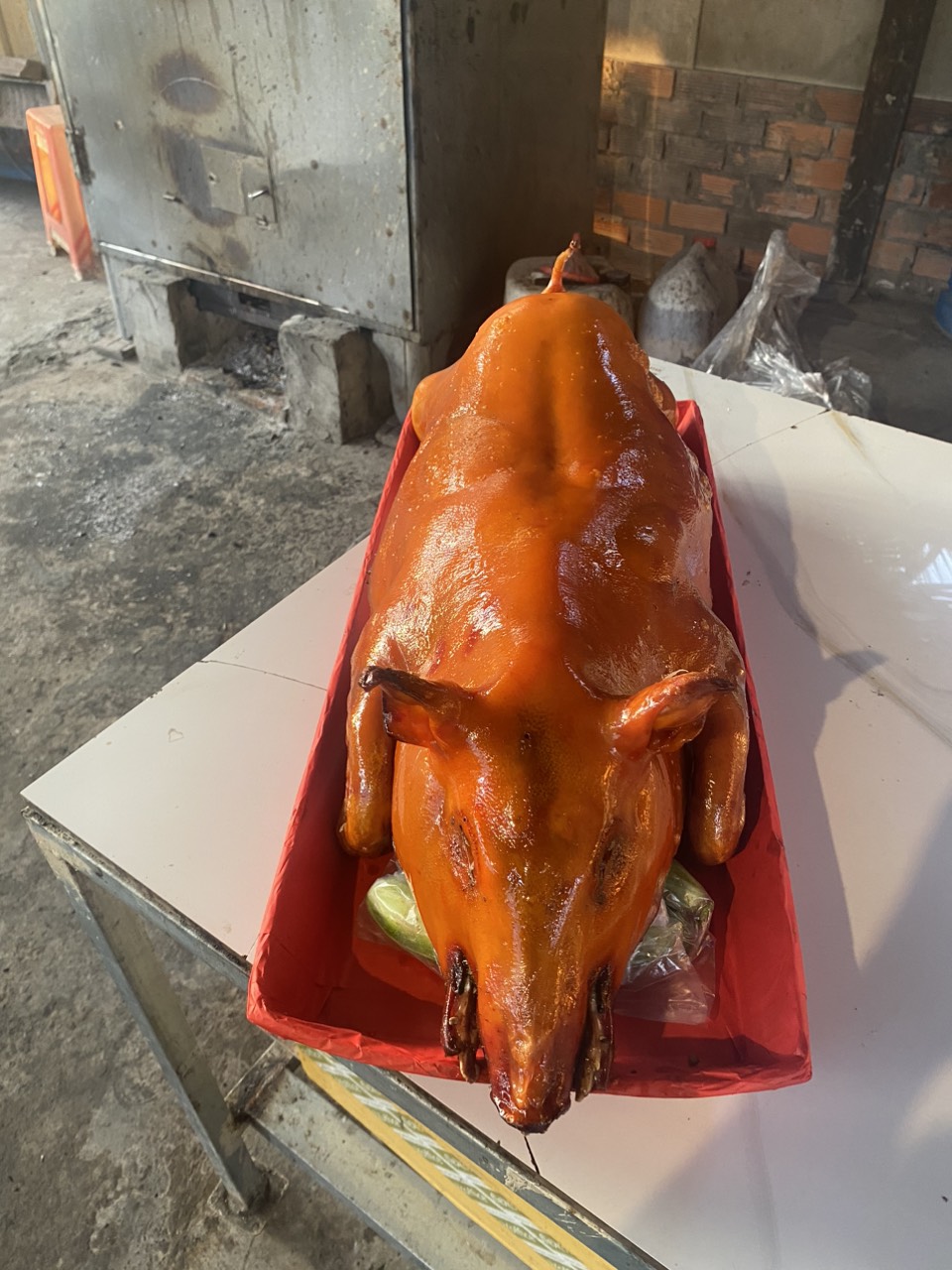Lò heo quay ngon tại Tam Quan