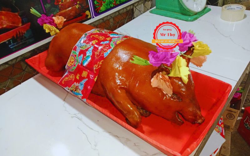 heo quay nguyên con bình định