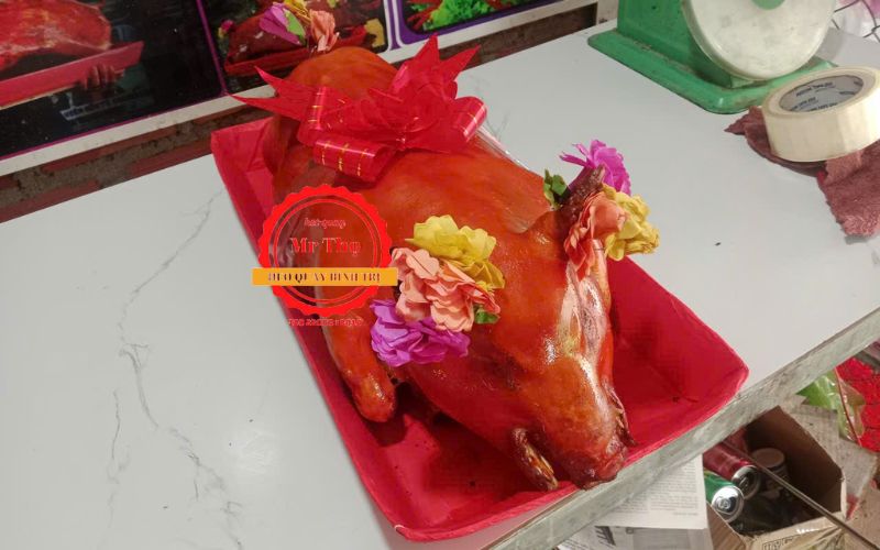 heo quay bình định ngon giòn bì