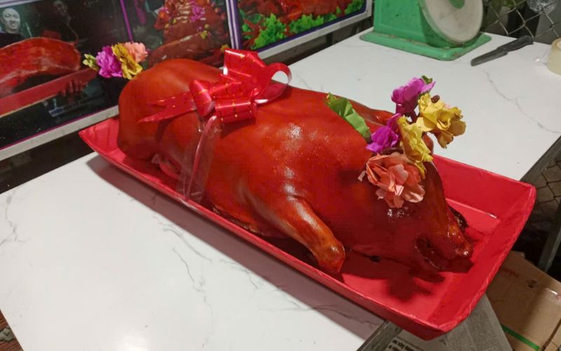 heo quay bình định ngon giòn bì