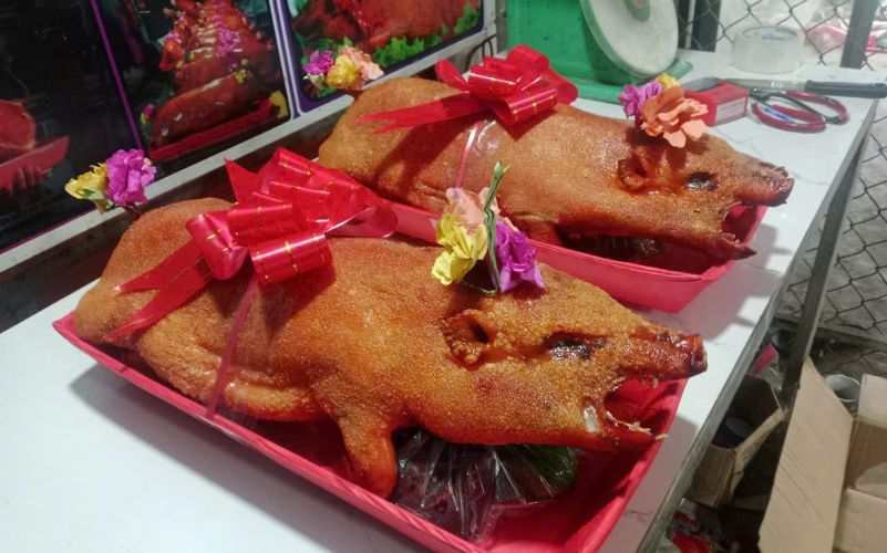 sản phẩm heo gia cốm