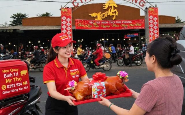 Heo quay xã Bình Phú Tây Sơn Gia Lai